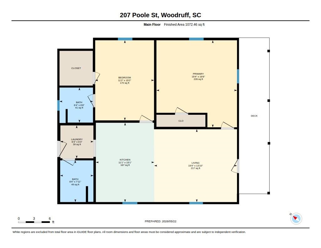 Homes for sale in Woodruff, SC | 207 Poole St, Woodruff, SC 29388 | MLS# SPN337459