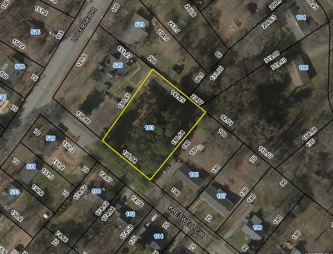 Photo 4 of Land for sale at 103 Kreswell Cir, Spartanburg, SC 29302 | MLS# SPN341354 | Listing updated on 2026-09-05
